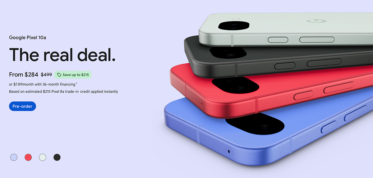 何が変わった？】Google Pixel 10a、海外発表！Tensor G4搭載で499ドル